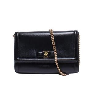 Salvatore Ferragamo chain Shoulder Bag clutch Vara